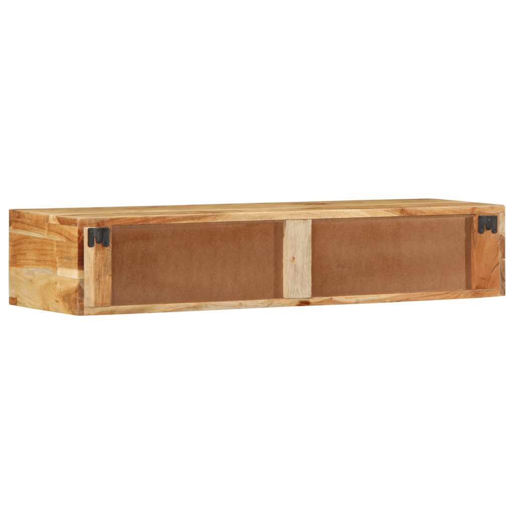 TV-Wandschrank 100x30x19 cm Massivholz Akazie