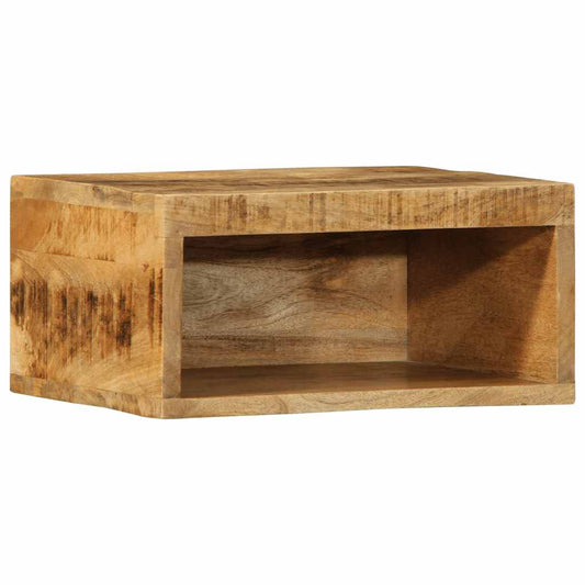 TV-Wandschrank 40x30x19 cm Raues Mangoholz