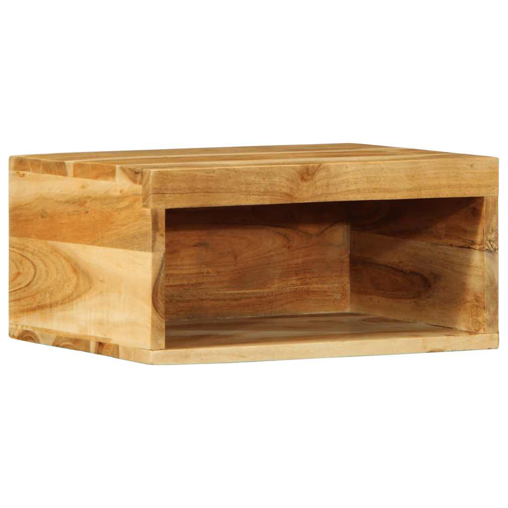 TV-Wandschrank 40x30x19 cm Massivholz Akazie