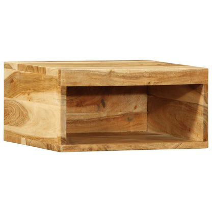 TV-Wandschrank 40x30x19 cm Massivholz Akazie