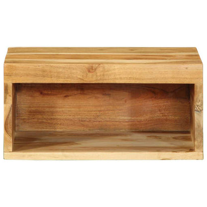 TV-Wandschrank 40x30x19 cm Massivholz Akazie