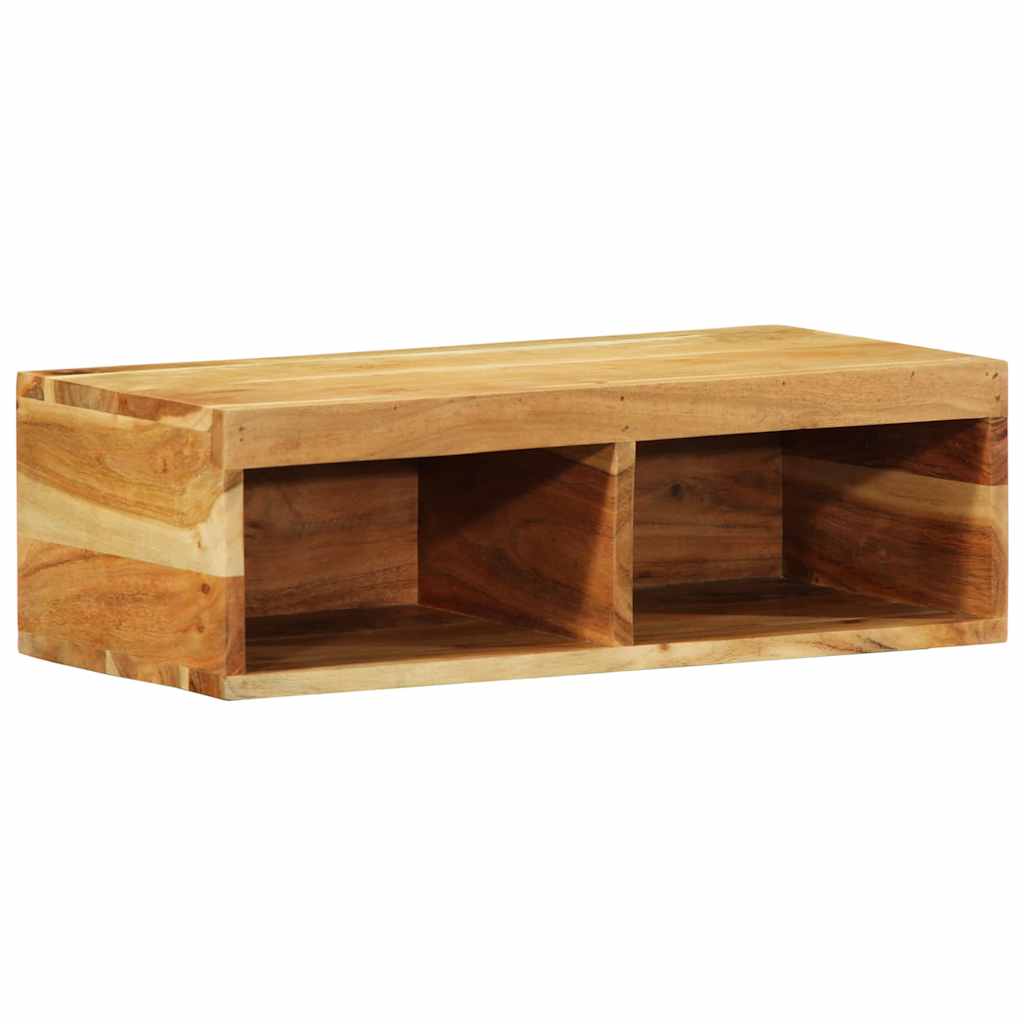 TV-Wandschrank 60x30x19 cm Massivholz Akazie