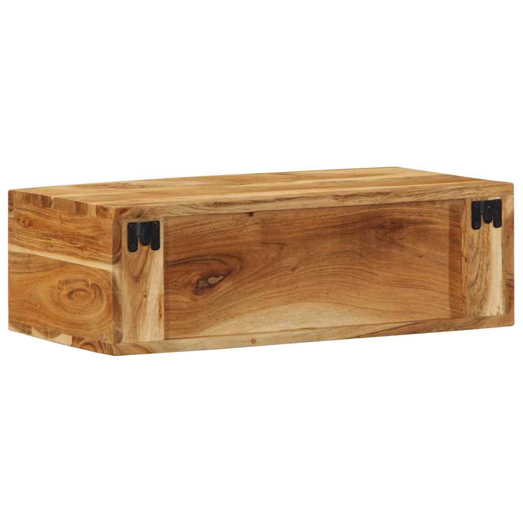 TV-Wandschrank 60x30x19 cm Massivholz Akazie