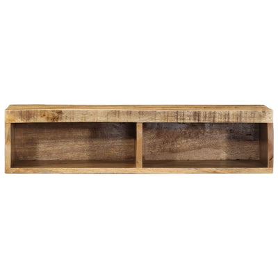 TV-Wandschrank 80x30x19 cm Raues Mangoholz