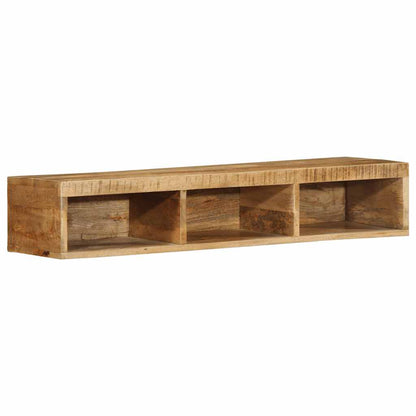 TV-Wandschrank 100x30x19 cm Raues Mangoholz