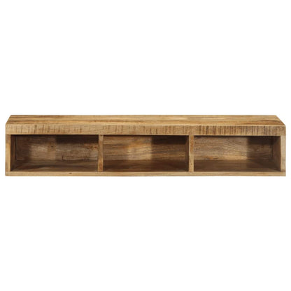 TV-Wandschrank 100x30x19 cm Raues Mangoholz