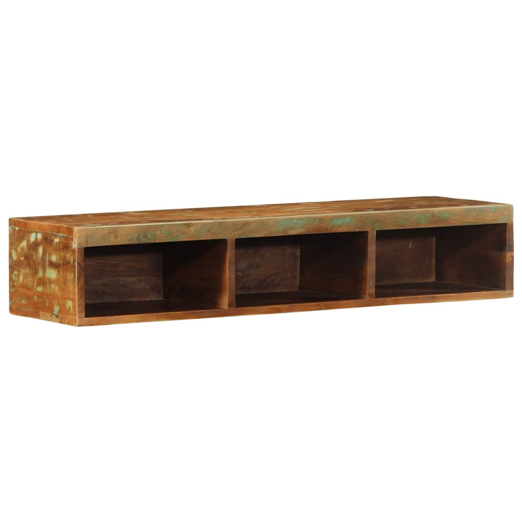 TV-Wandschrank 100x30x19 cm Altholz Massiv