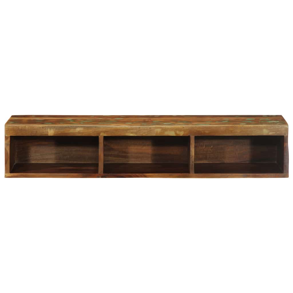 TV-Wandschrank 100x30x19 cm Altholz Massiv