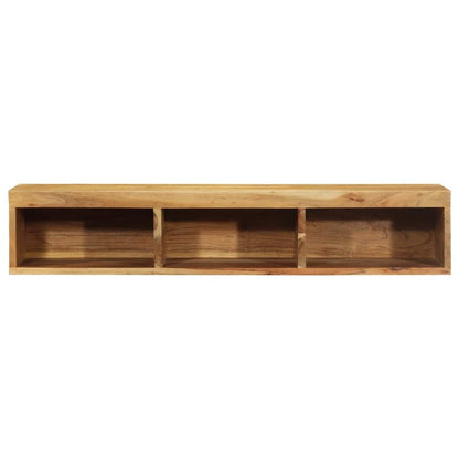 TV-Wandschrank 100x30x19 cm Massivholz Akazie