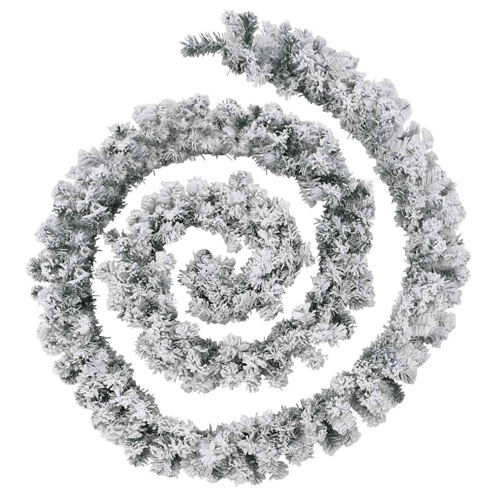 Ghirlanda natalizia con luci LED, verde, 5 m, PVC