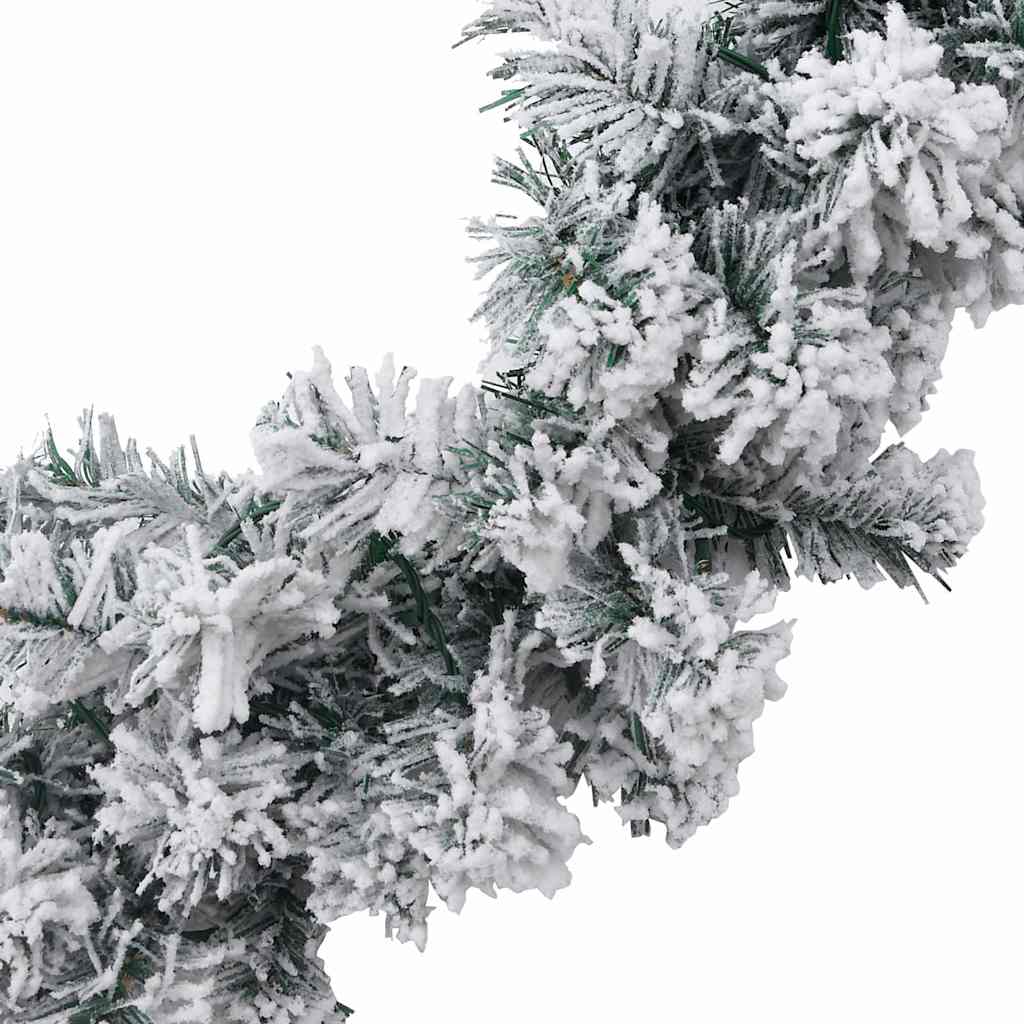 Ghirlanda natalizia con luci LED, verde, 5 m, PVC