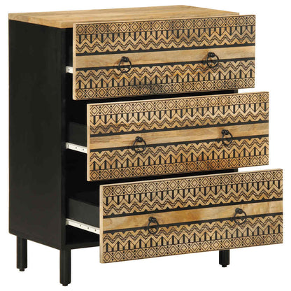 Sideboards 2 Stk. Massivholz Mango