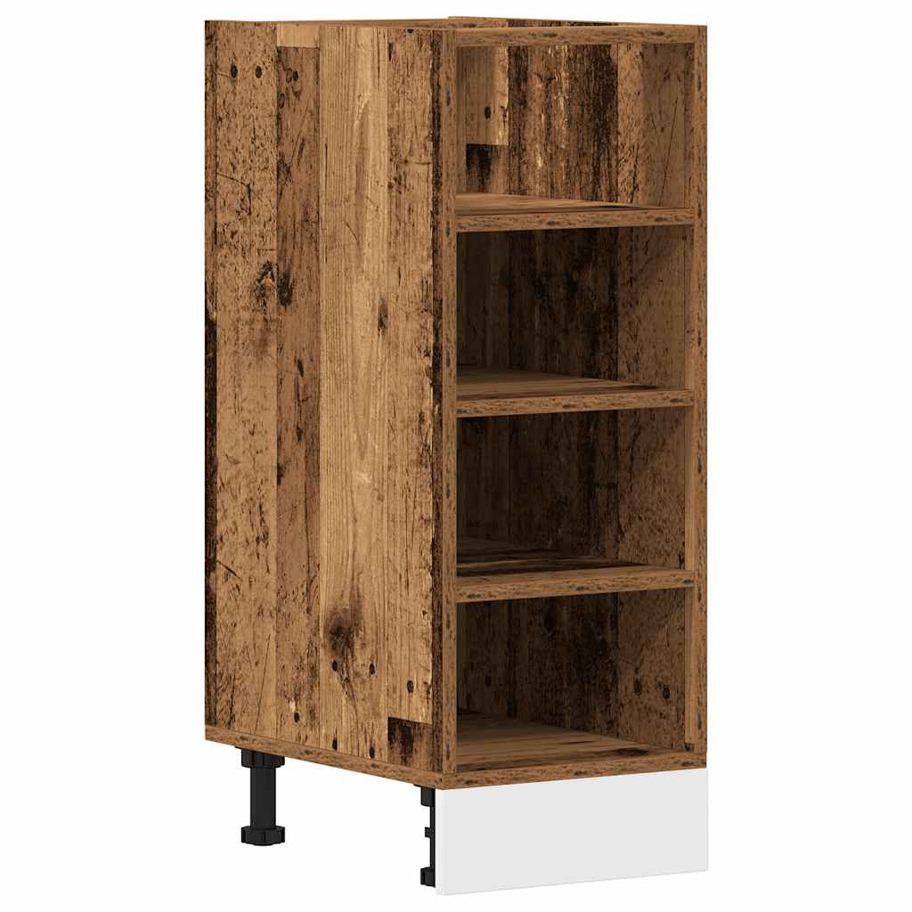 Unterschrank Altholz-Optik 30x44,5x81,5 cm Holzwerkstoff