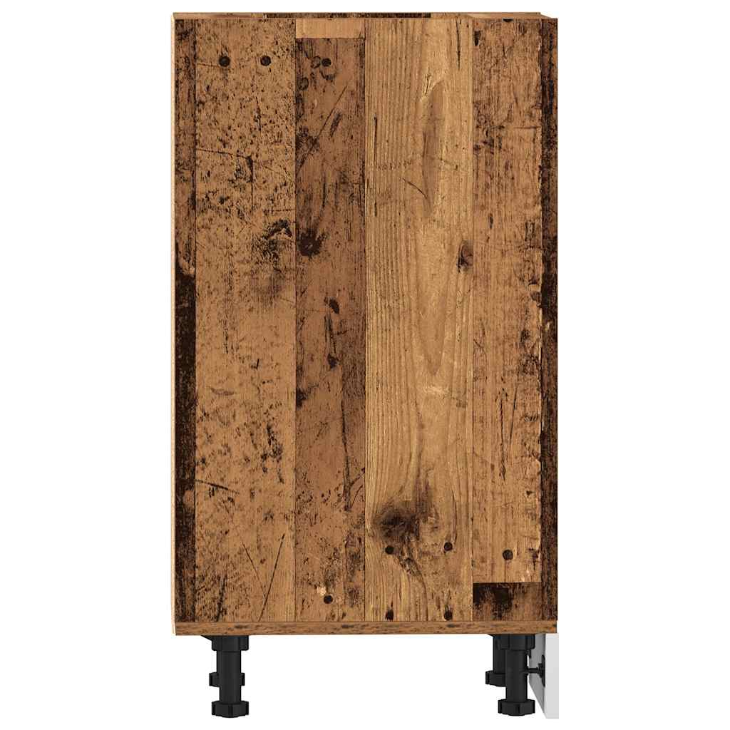 Unterschrank Altholz-Optik 30x44,5x81,5 cm Holzwerkstoff