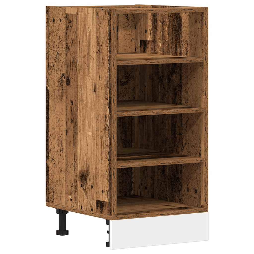 Unterschrank Altholz-Optik 40x44,5x81,5 cm Holzwerkstoff