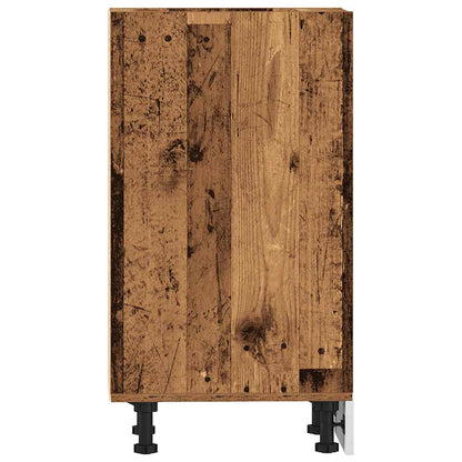 Unterschrank Altholz-Optik 40x44,5x81,5 cm Holzwerkstoff