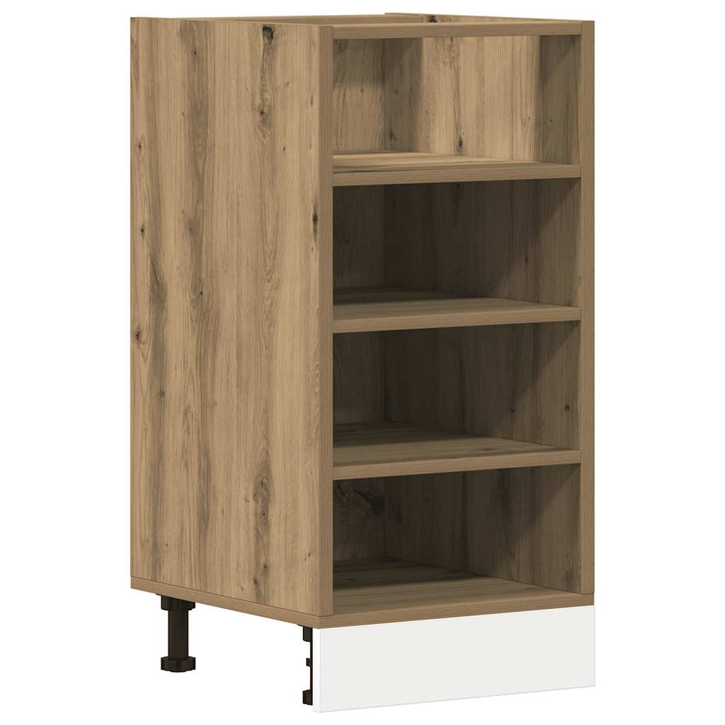 Unterschrank Artisan-Eiche 40x44,5x81,5 cm Holzwerkstoff