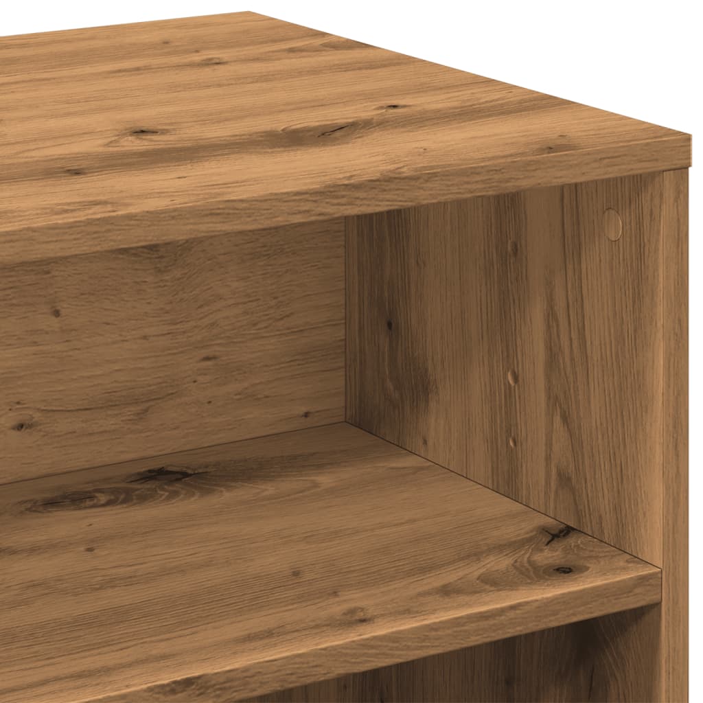 TV-Schrank Braun Artisan-Eiche 120x40x40 cm Holzwerkstoff