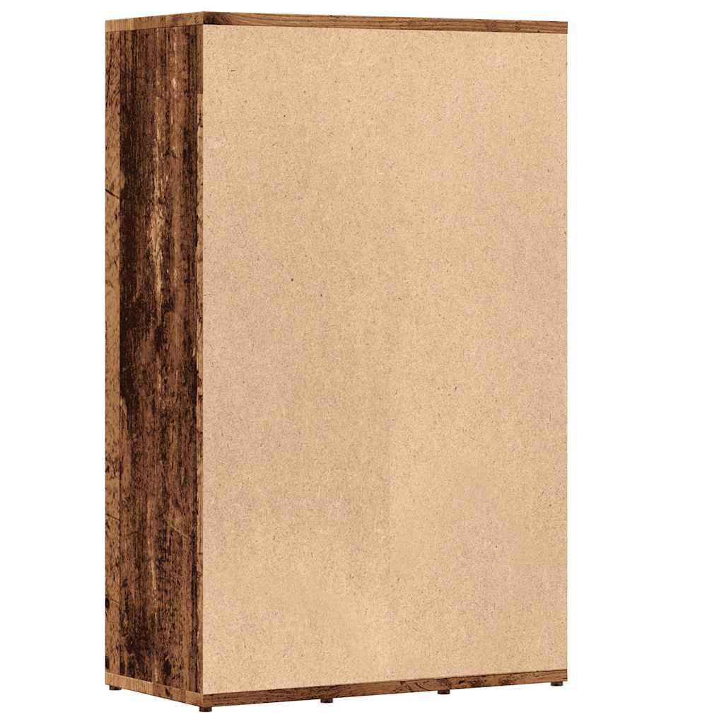 Bücherregal Altholz-Optik 45x25x80 cm Holzwerkstoff