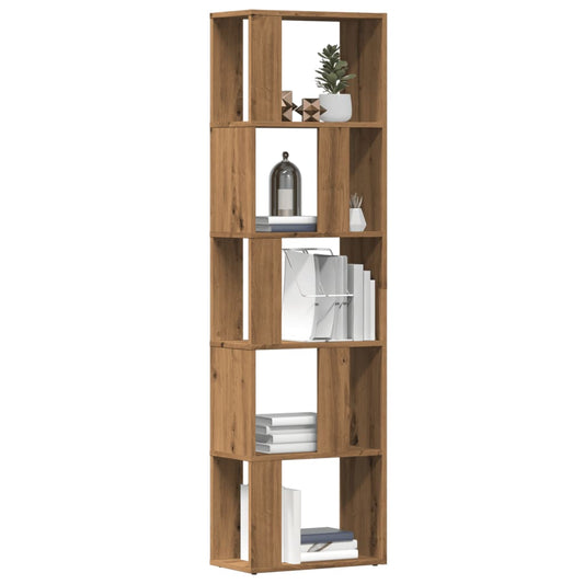 Bücherschrank Artisan-Eiche 45x24x159 cm Holzwerkstoff