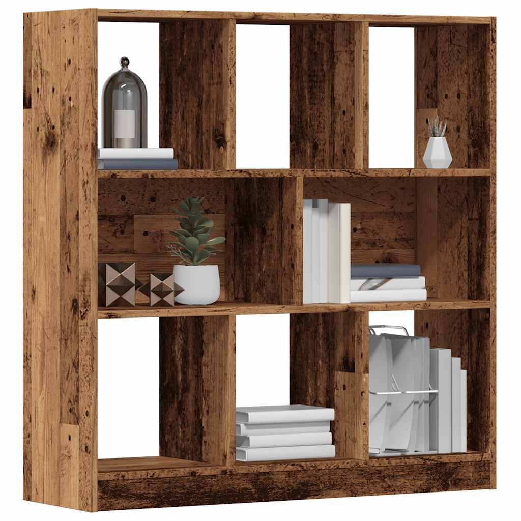 Bücherregal Altholz-Optik 97,5x29,5x100 cm Holzwerkstoff