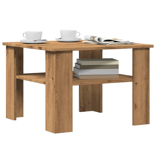 Couchtisch Artisan-Eiche 60x60x42 cm Holzwerkstoff