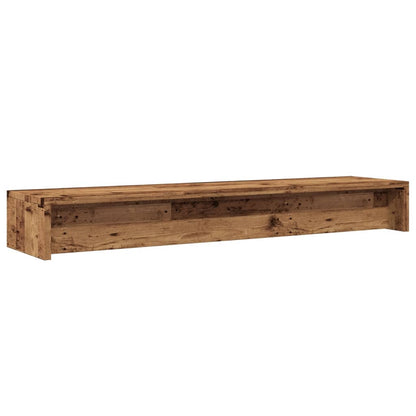 Monitorständer Altholz-Optik 100x24x13 cm Holzwerkstoff