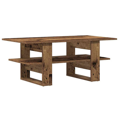 Couchtisch Altholz-Optik 102x55x42 cm Holzwerkstoff