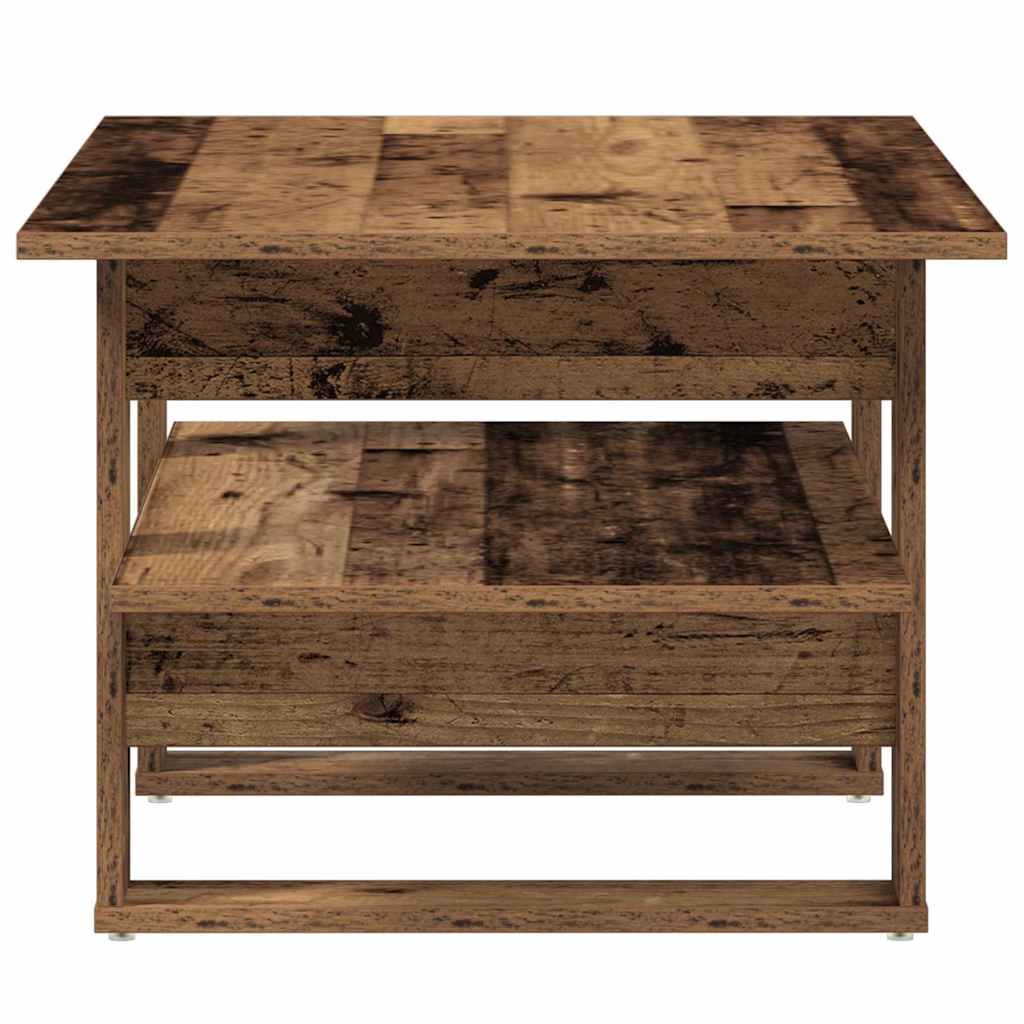 Couchtisch Altholz-Optik 102x55x42 cm Holzwerkstoff