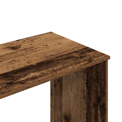 Schreibtisch Altholz-Optik 102x76x50 cm Holzwerkstoff