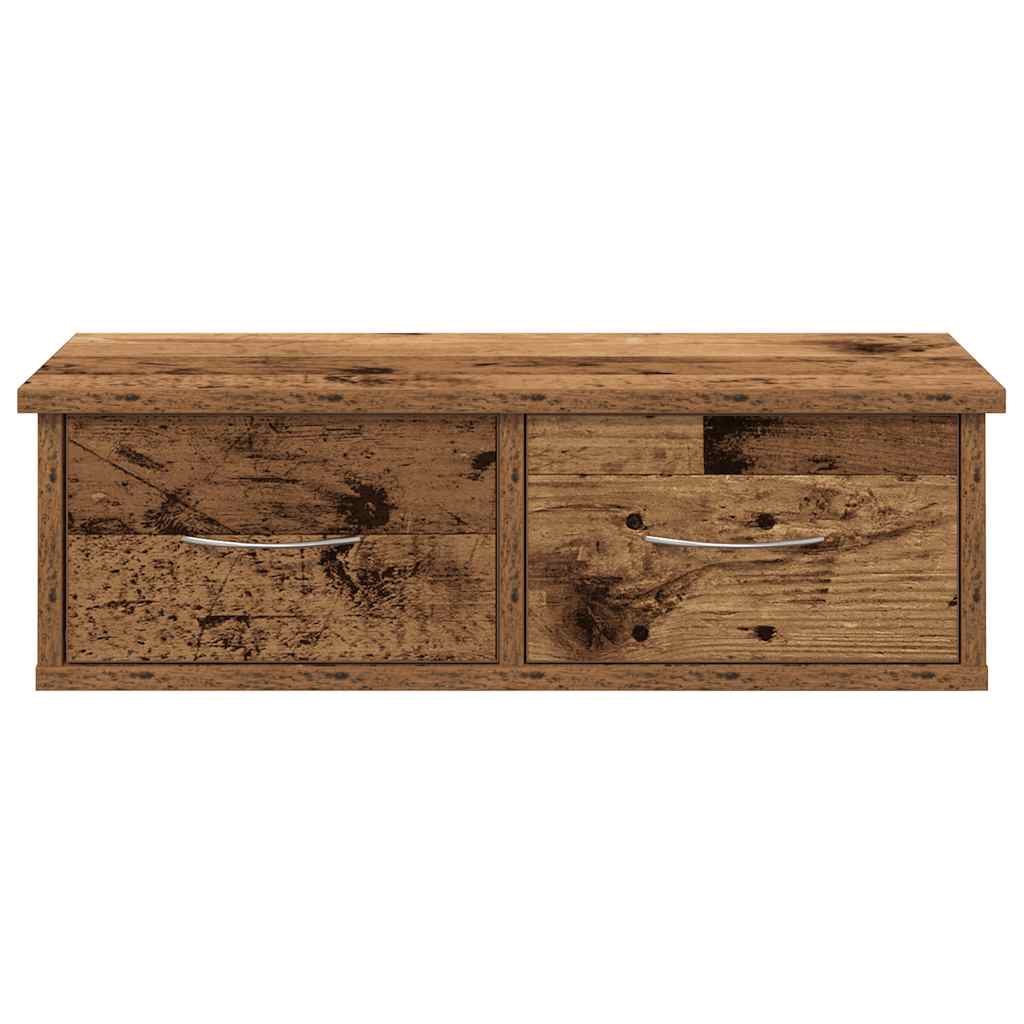 Wandschrank Altholz-Optik 60x26x18,5 cm Holzwerkstoff