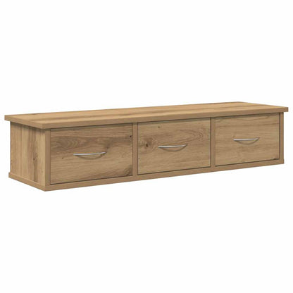 Wandschrank Artisan-Eiche 88x26x18,5 cm Holzwerkstoff