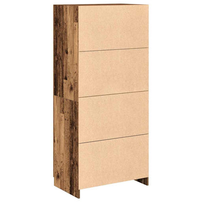 Kleiderschrank Altholz-Optik 90x52x200 cm Holzwerkstoff