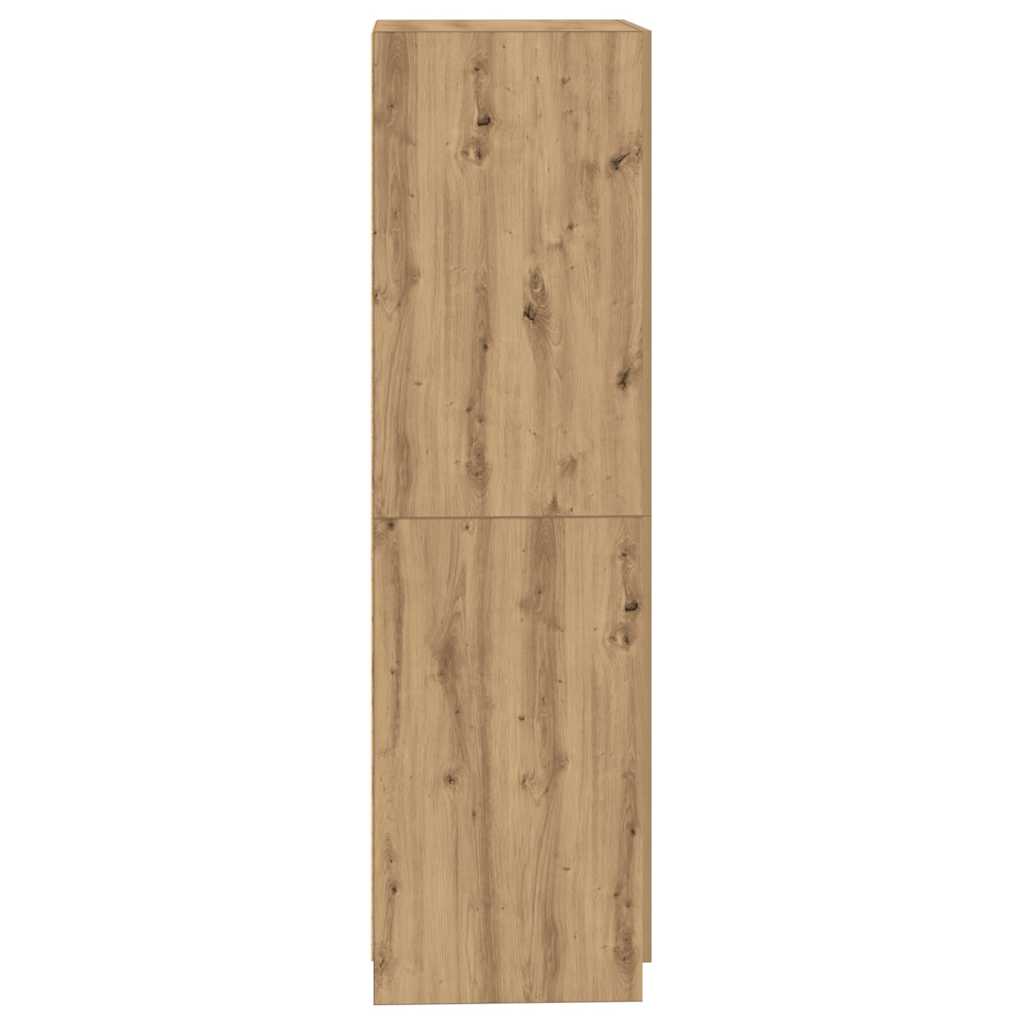 Kleiderschrank Artisan-Eiche 80x52x180 cm Holzwerkstoff