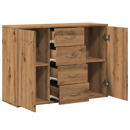 Sideboard Artisan-Eiche 88x30x64 cm Holzwerkstoff