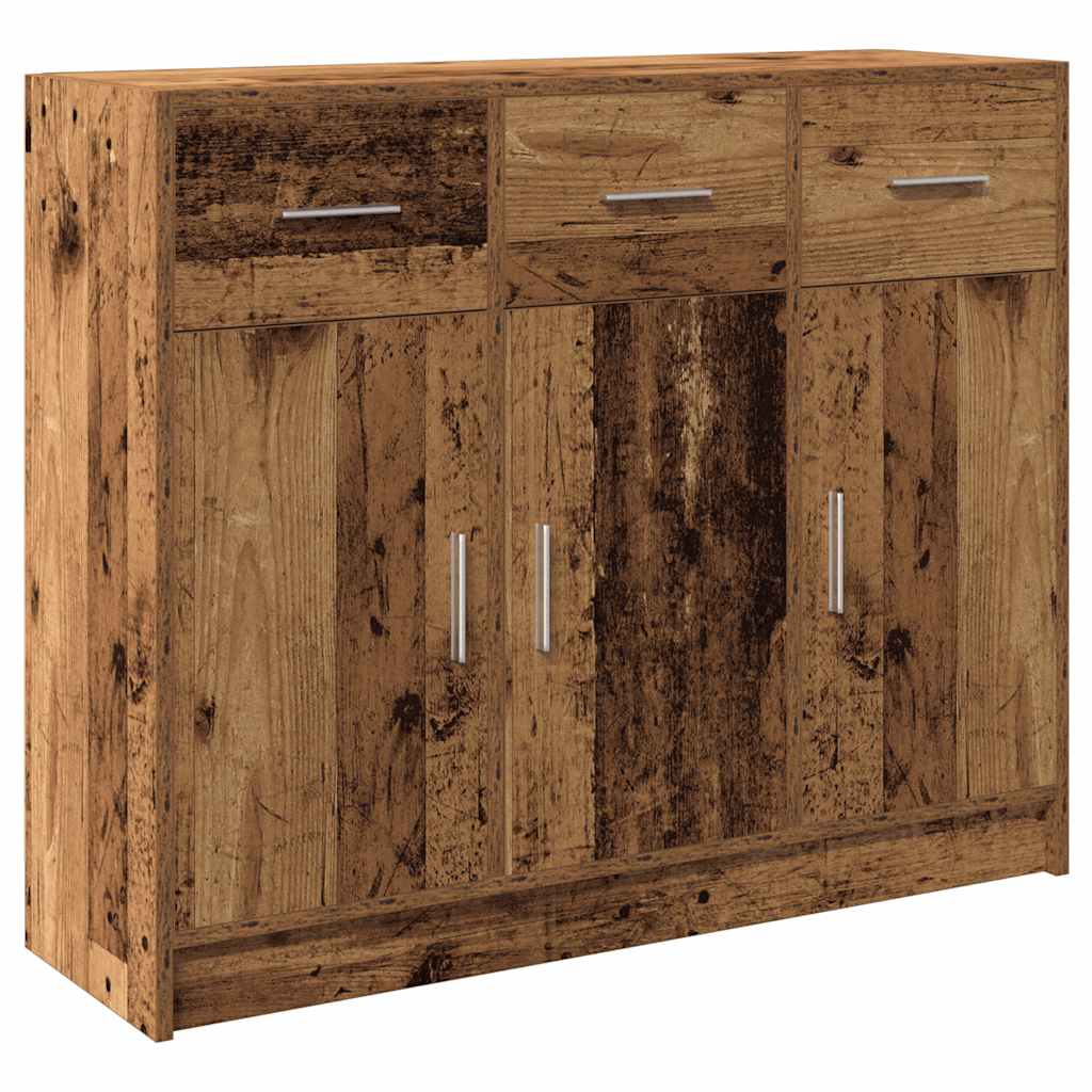 Sideboard Altholz-Optik 91x28x75 cm Holzwerkstoff