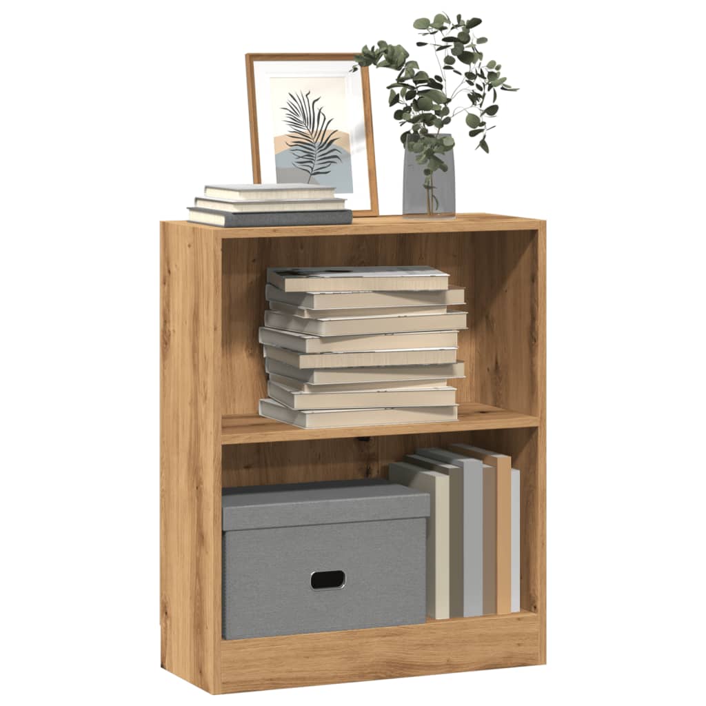 Bücherregal Artisan-Eiche 60x24x76 cm Holzwerkstoff