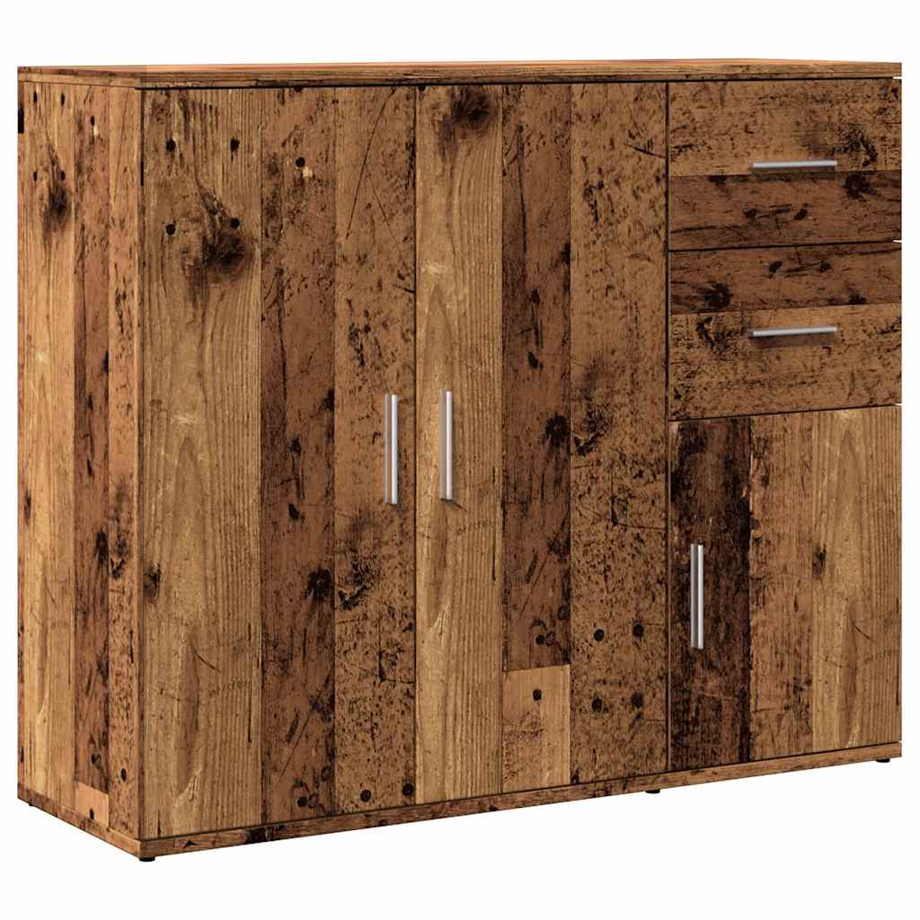 Sideboard Altholz-Optik 91x29,5x75 cm Holzwerkstoff