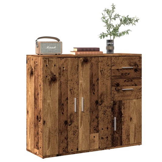 Sideboard Altholz-Optik 91x29,5x75 cm Holzwerkstoff