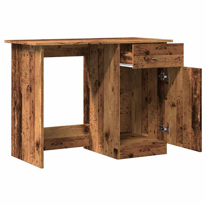 Schreibtisch Altholz-Optik 100x50x76 cm Holzwerkstoff