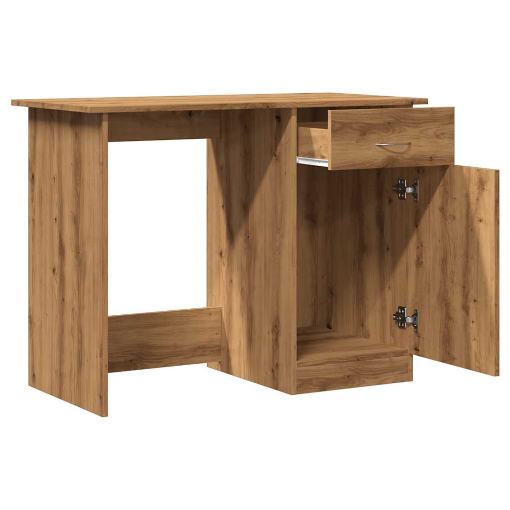 Schreibtisch Artisan-Eiche 100x50x76 cm Holzwerkstoff