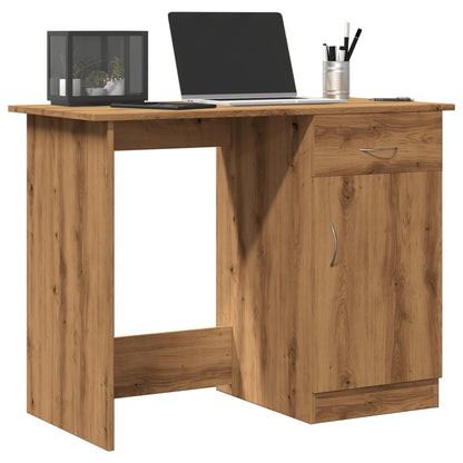 Schreibtisch Artisan-Eiche 100x50x76 cm Holzwerkstoff