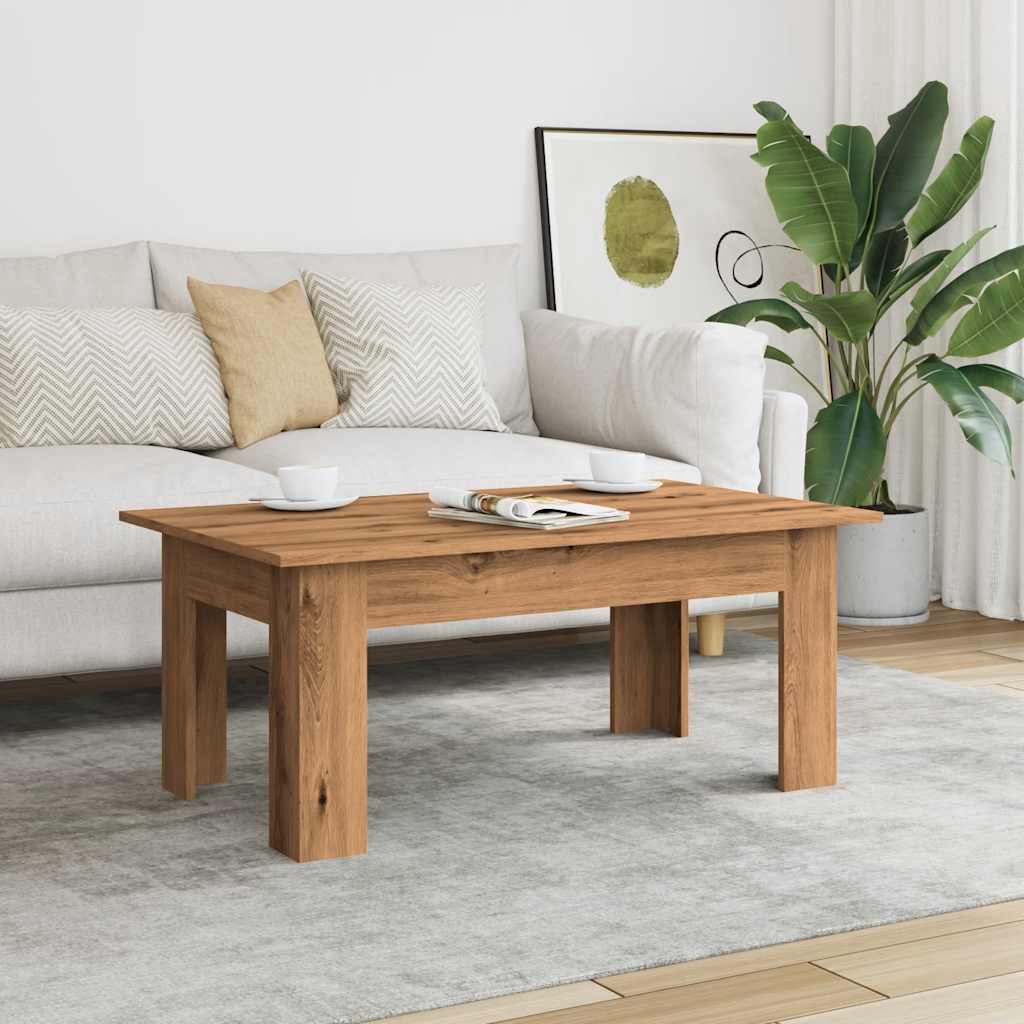 Couchtisch Artisan-Eiche 100x60x42 cm Holzwerkstoff