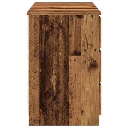 Schreibtisch Altholz-Optik 140x50x77 cm Holzwerkstoff