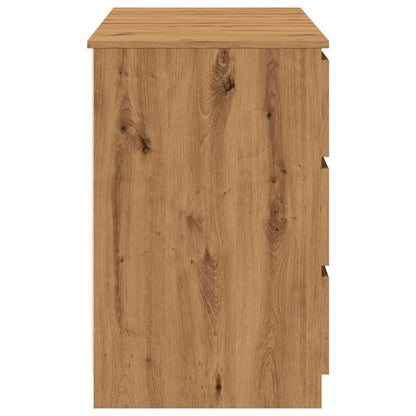 Schreibtisch Artisan-Eiche 140x50x77 cm Holzwerkstoff