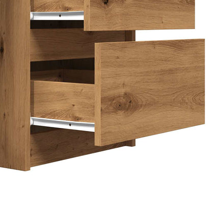 Schreibtisch Artisan-Eiche 140x50x77 cm Holzwerkstoff