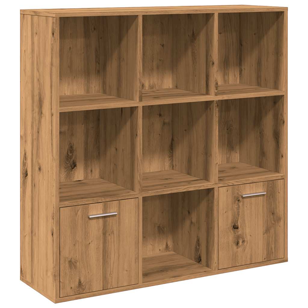 Bücherschrank Artisan-Eiche 98x29x97,5 cm Holzwerkstoff