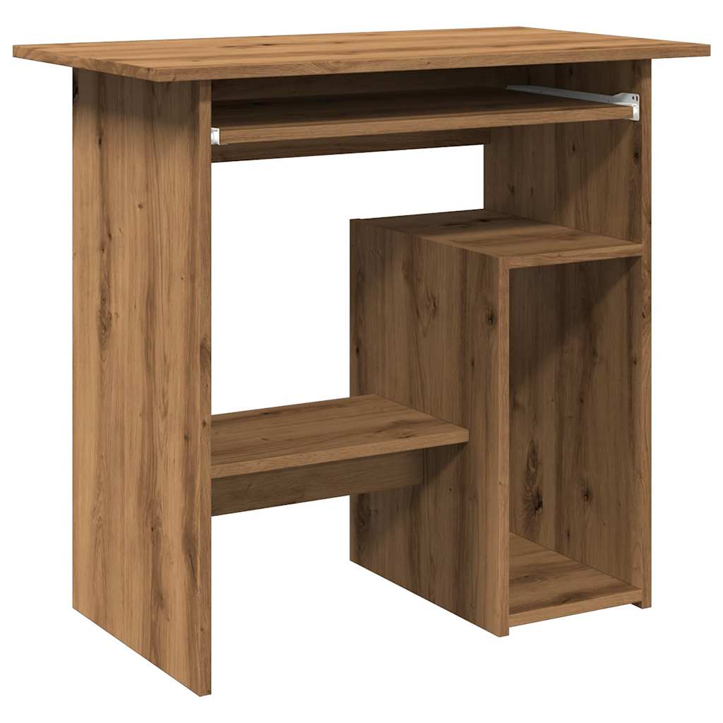 Schreibtisch Artisan-Eiche 80x45x74 cm Holzwerkstoff