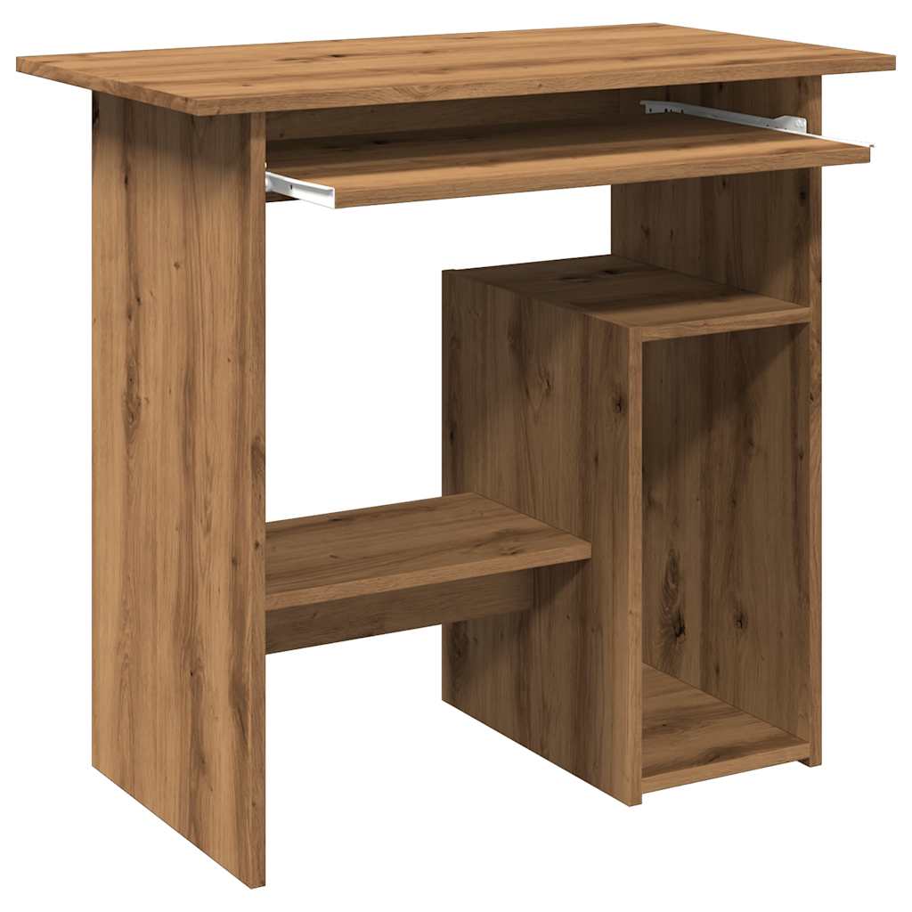 Schreibtisch Artisan-Eiche 80x45x74 cm Holzwerkstoff