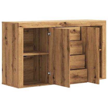 Sideboard Artisan-Eiche 120x36x69 cm Holzwerkstoff